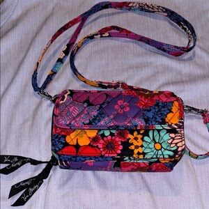Vera Bradley Vibrant Floral Crossbody Bag